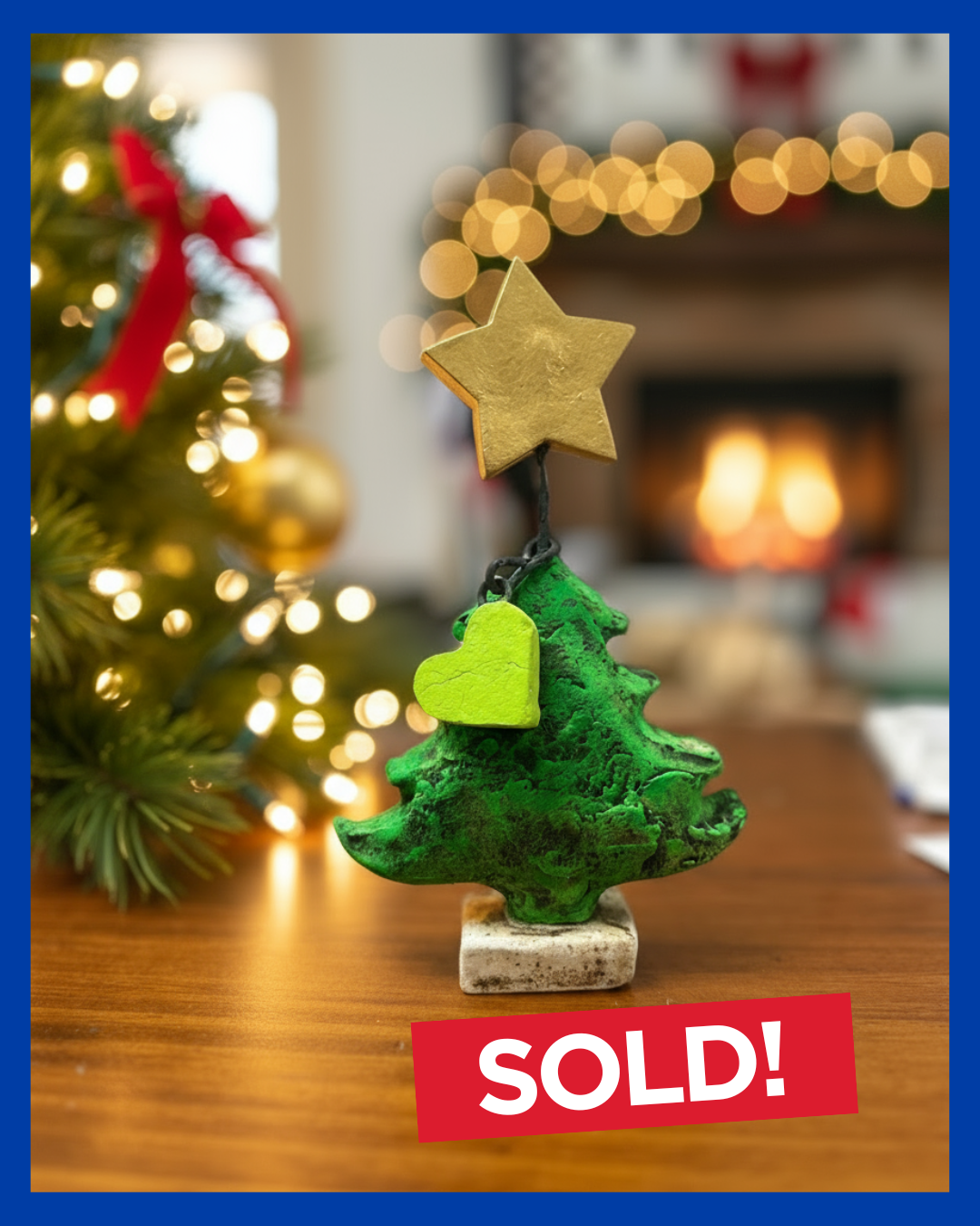 Arbolito de Navidad en cerámica