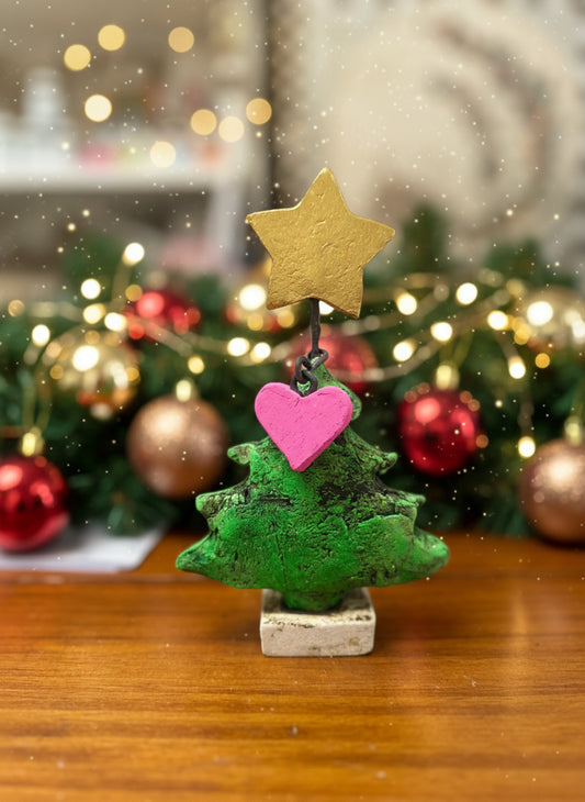 Arbolito de Navidad en cerámica