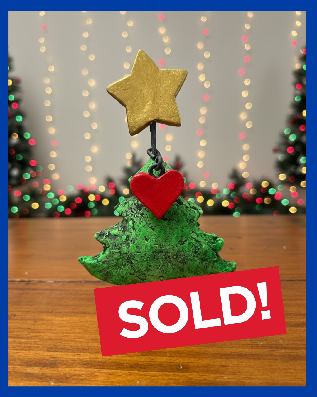 Arbolito de Navidad en cerámica