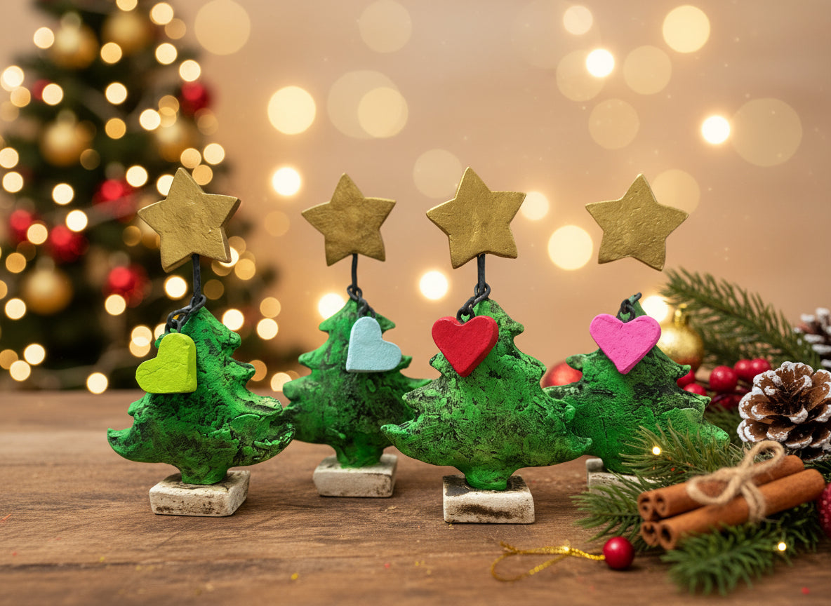 Arbolito de Navidad en cerámica