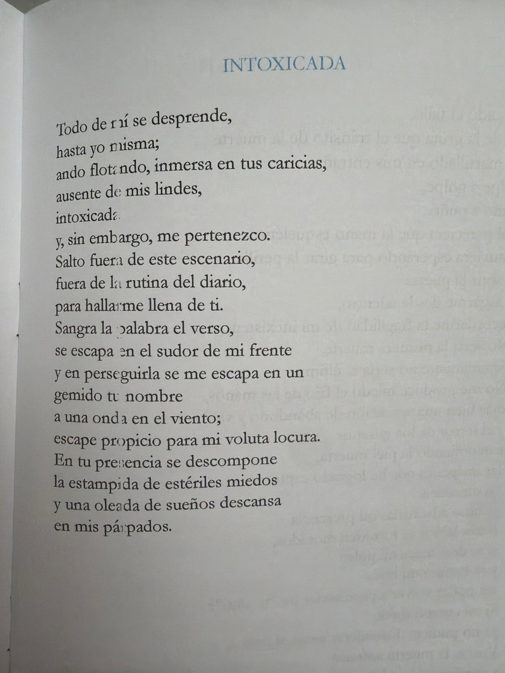 Intoxicada