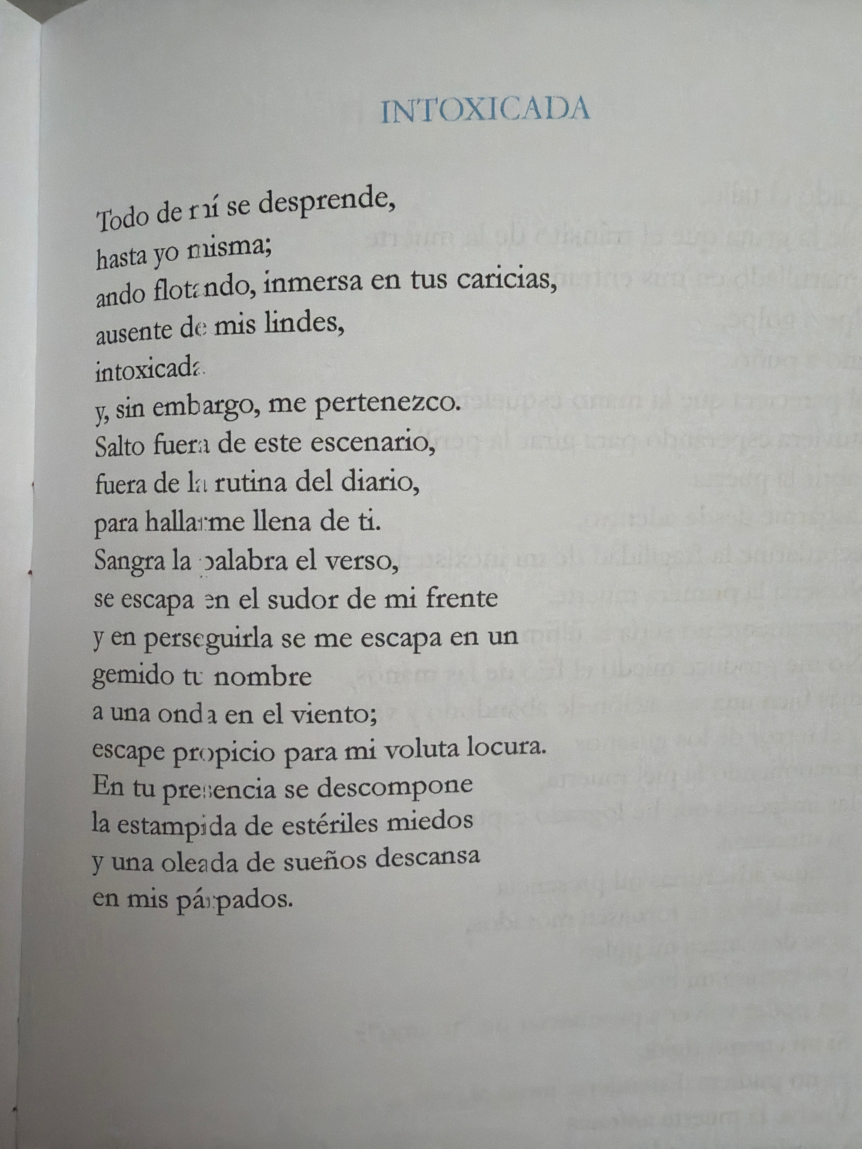 Intoxicada